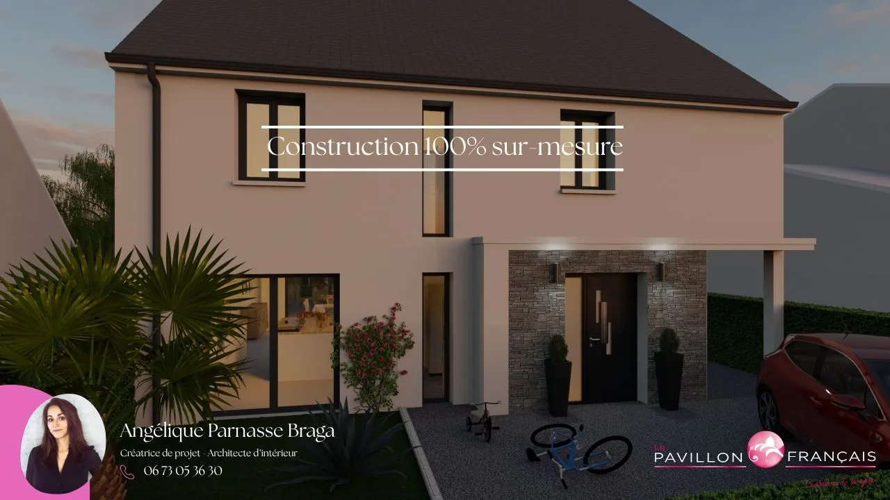 Maison neuve 130 m² à Salins (77148)