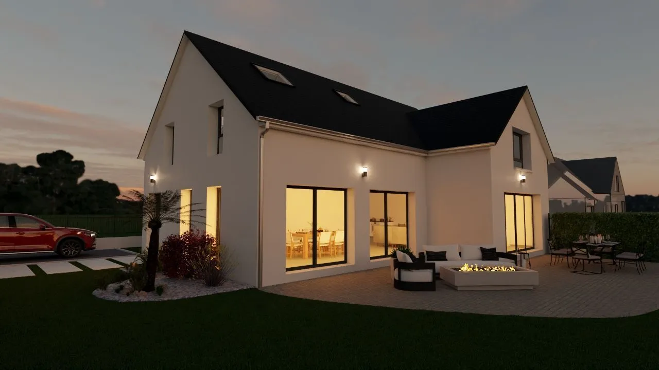 Maison neuve 140 m² à Chevannes (91750)