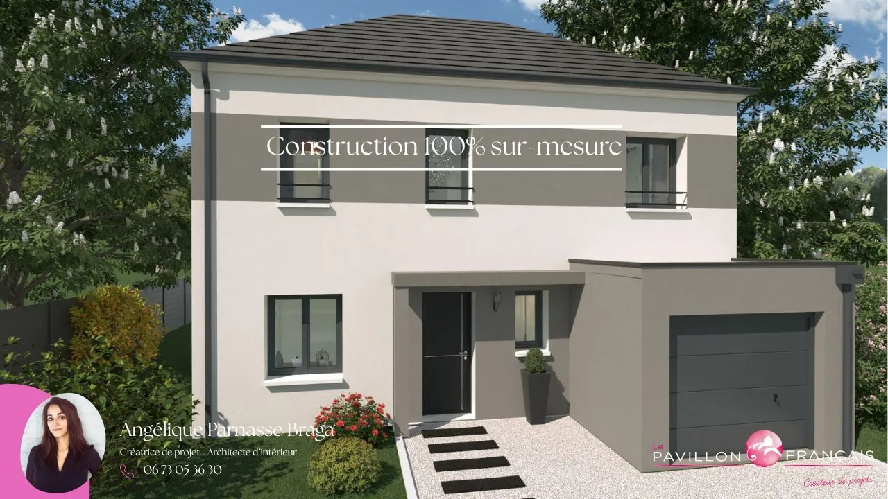 Maison neuve 130 m² à Guignes (77390)