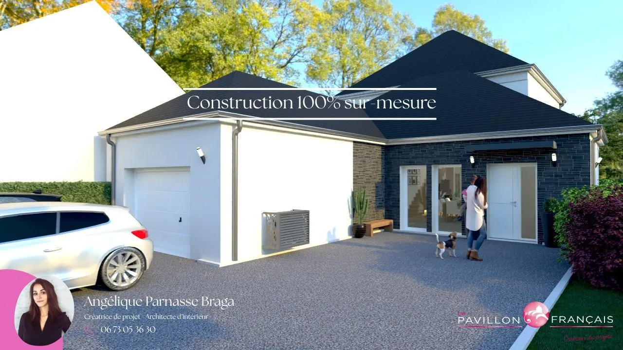 Maison neuve 130 m² à Favières (77220)