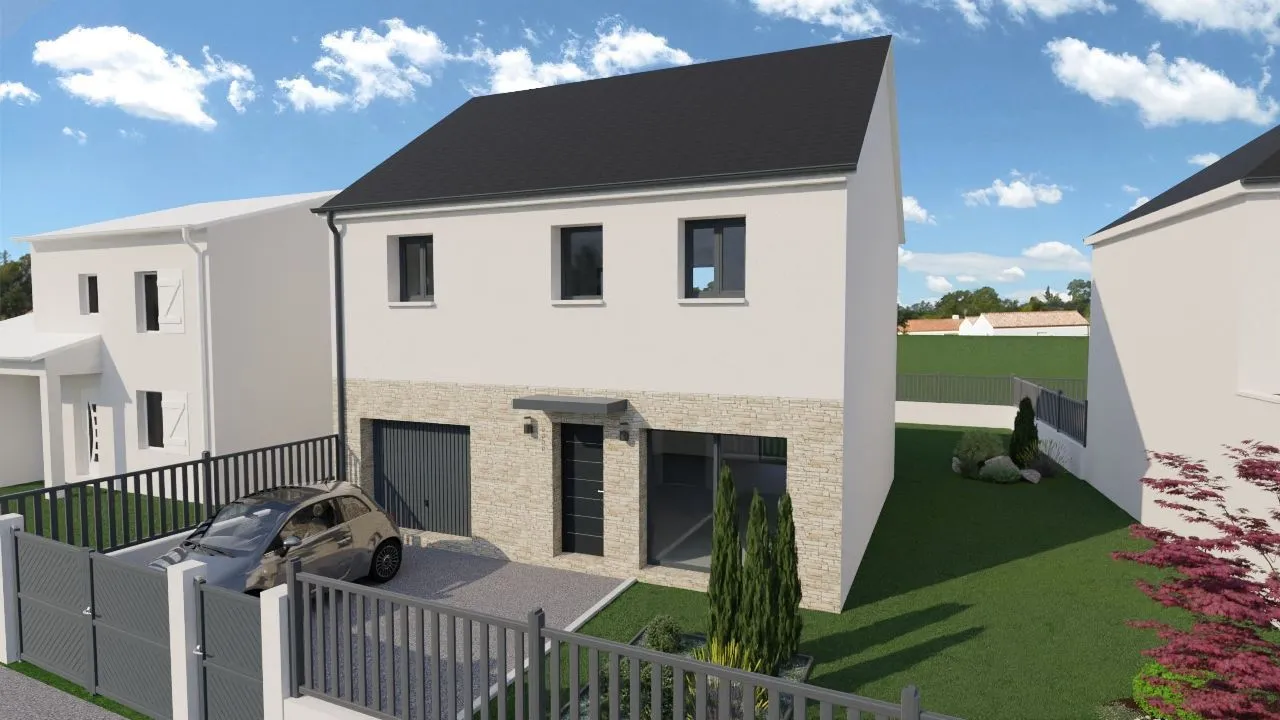 Maison neuve 120 m² à Samois-sur-Seine (77920)