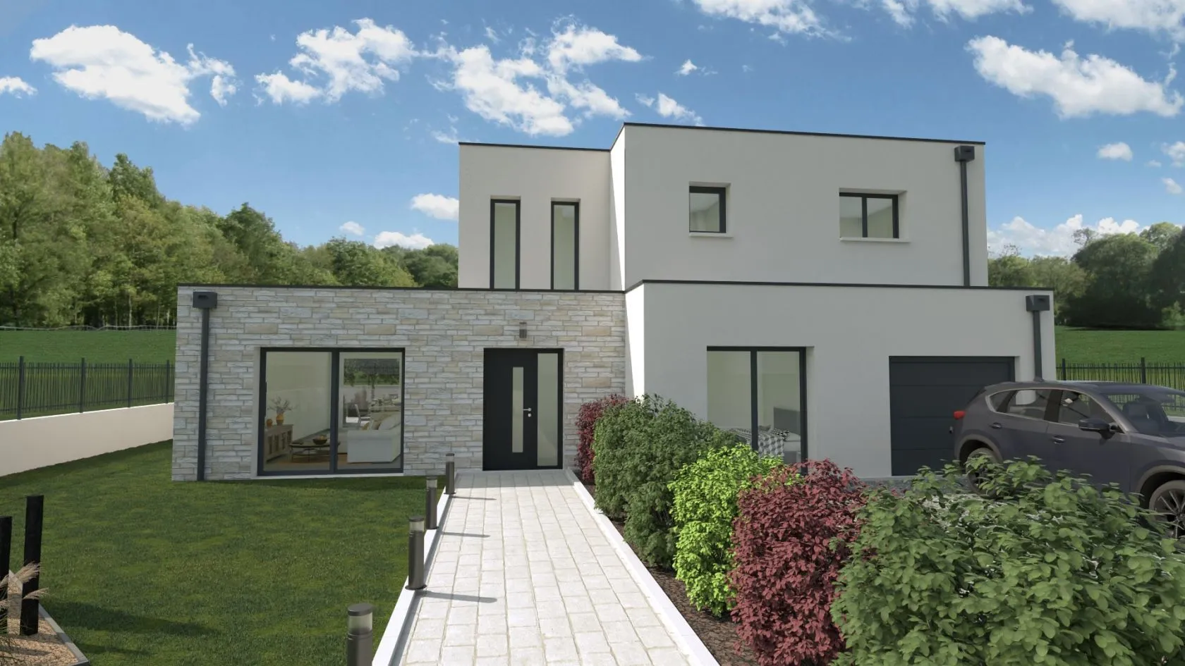 Maison neuve 165 m² au Vaudoué (77123)