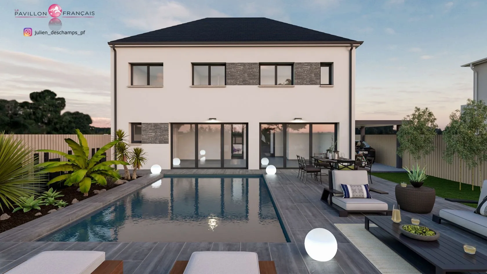 Maison neuve 150 m² à La Celle-Saint-Cloud (78170)