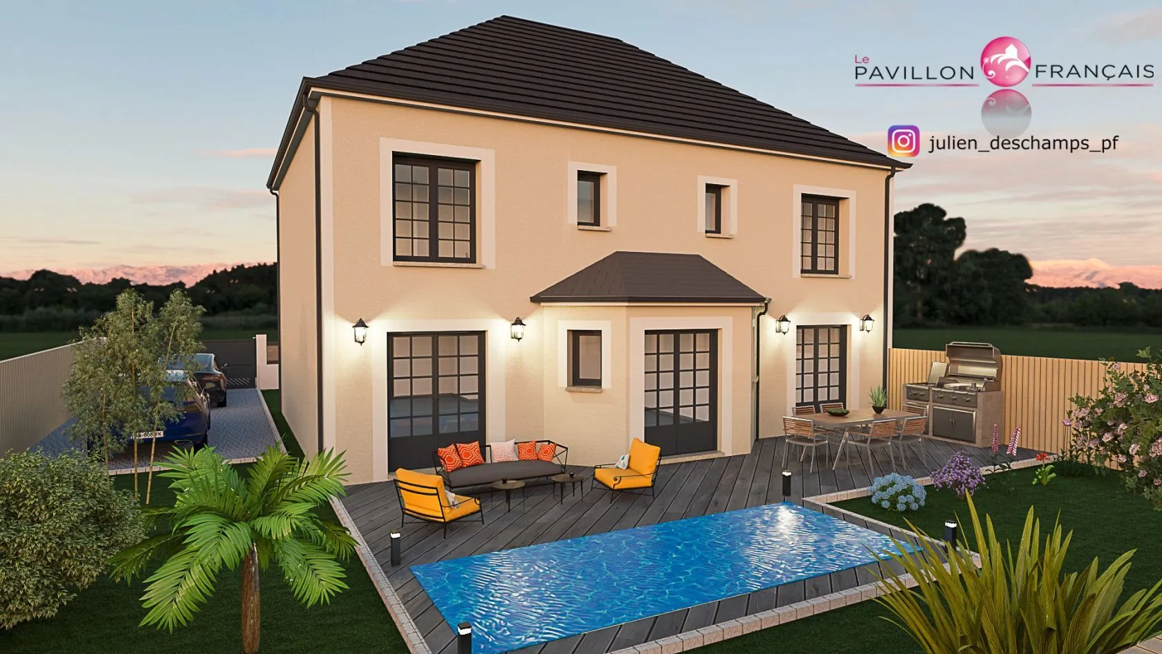 Maison neuve 150 m² à Feucherolles (78810)