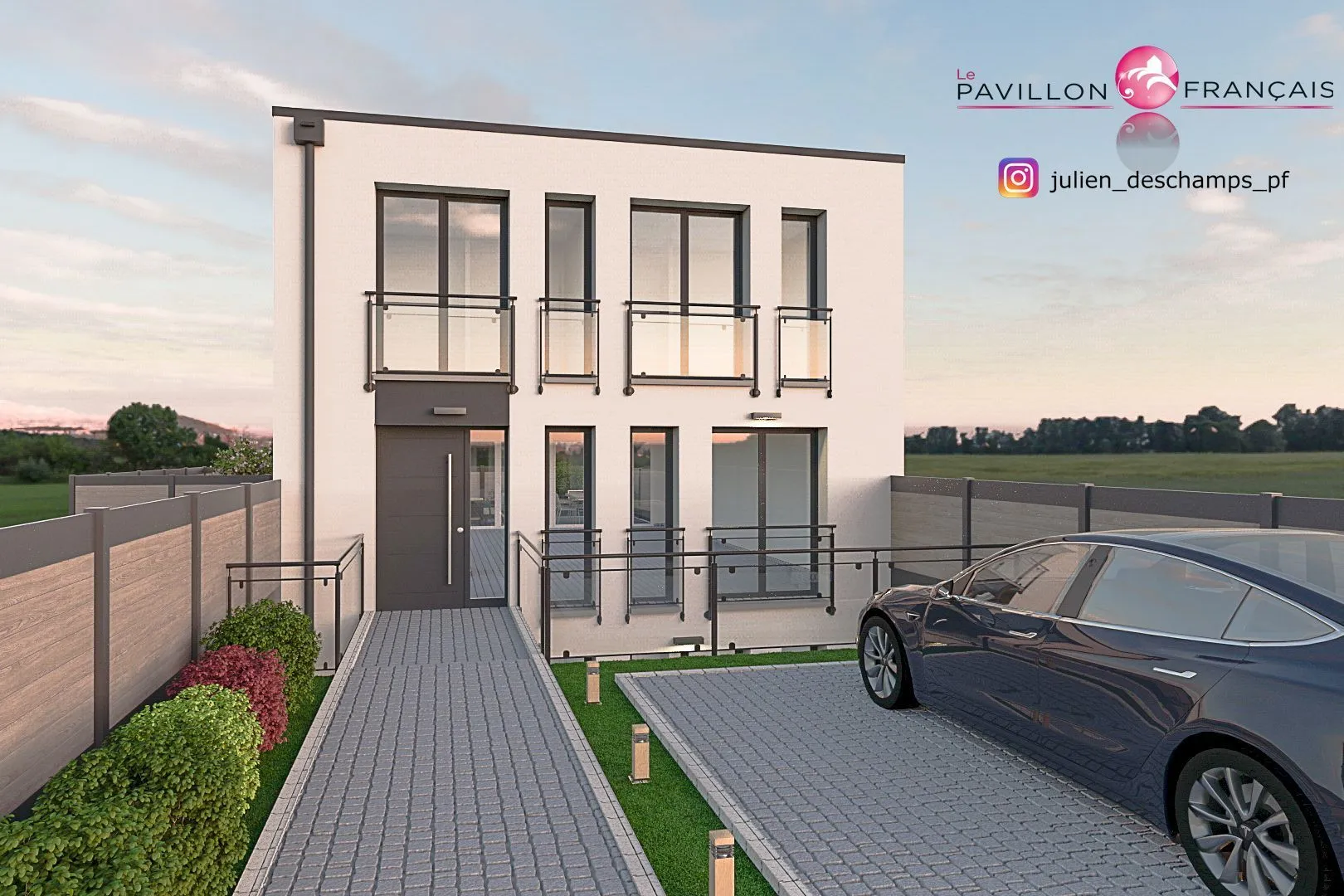 Maison neuve 130 m² à Houilles (78800)
