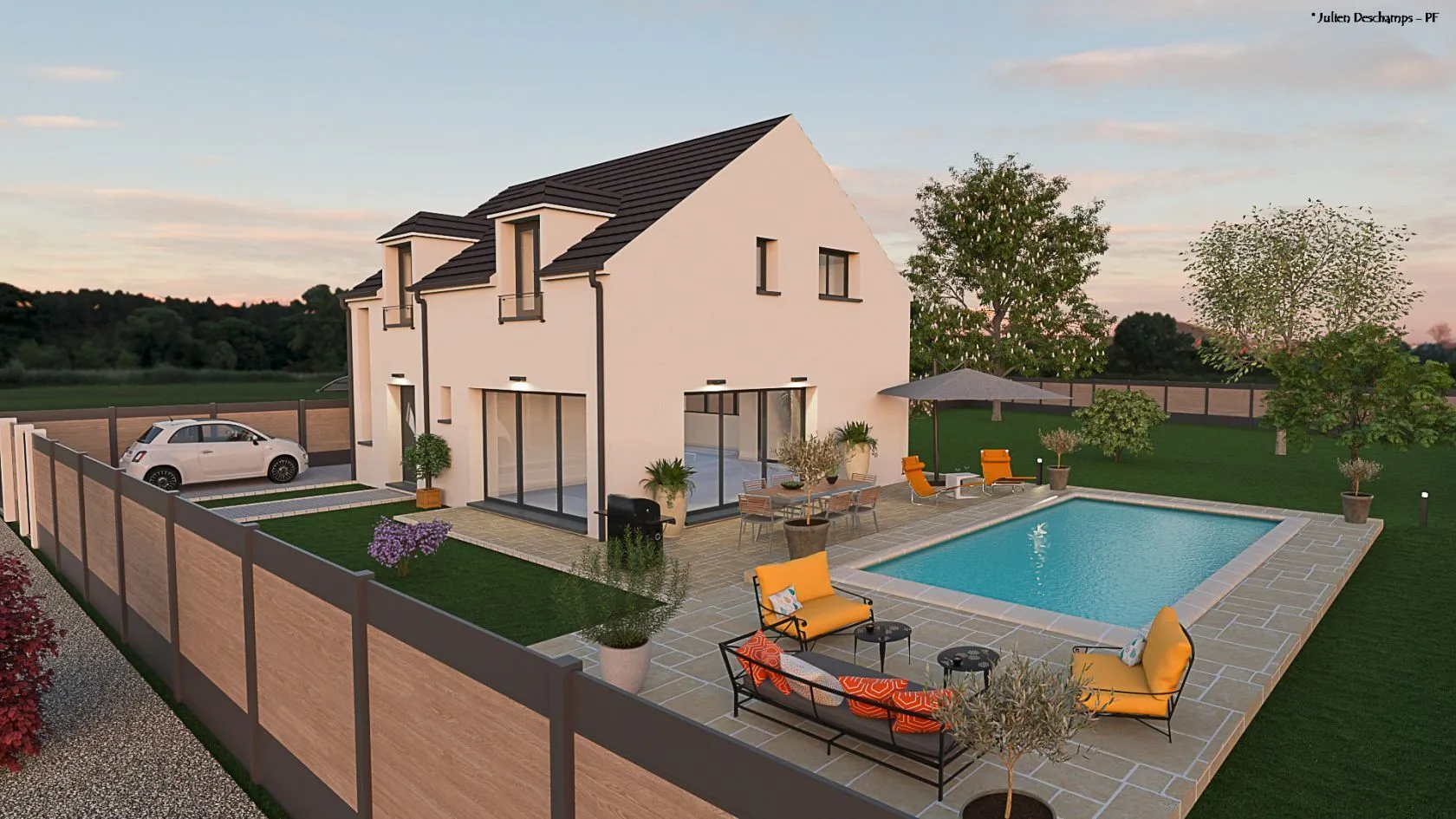 Maison neuve 130 m² à Bougival (78380)
