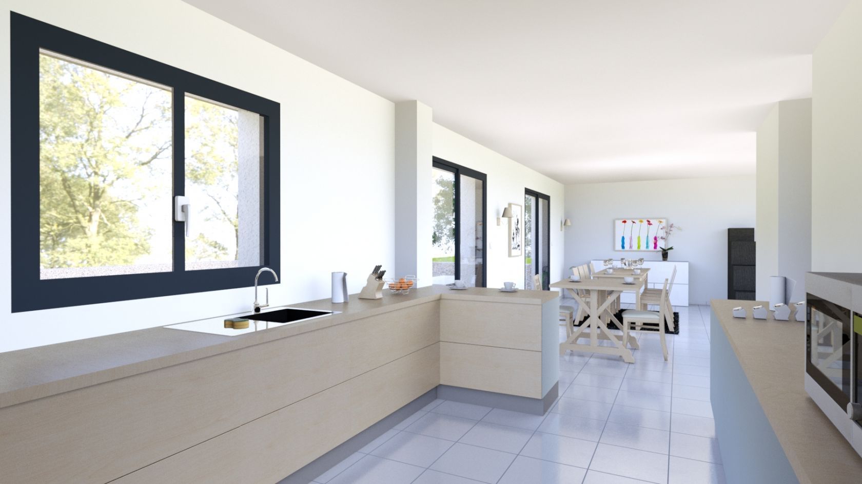 Maison neuve 150 m² à Maule (78580)