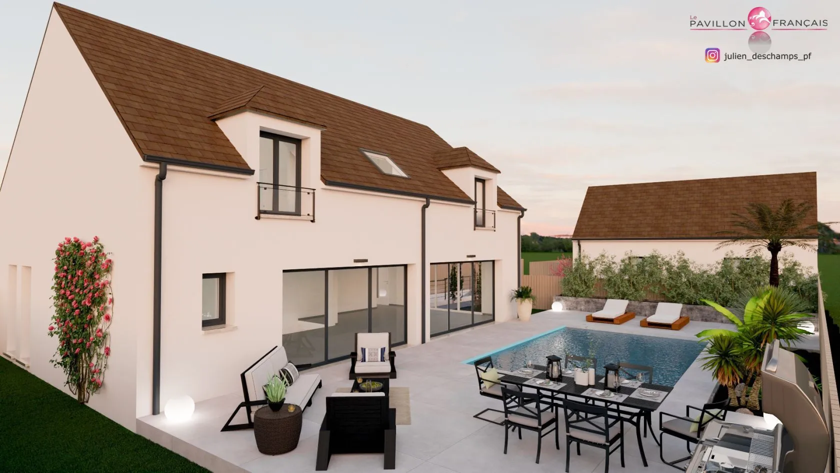 Maison neuve 140 m² à Fourqueux (78112)