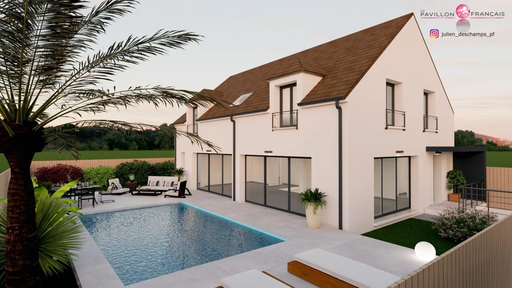 Maison neuve 140 m² à Fourqueux (78112)
