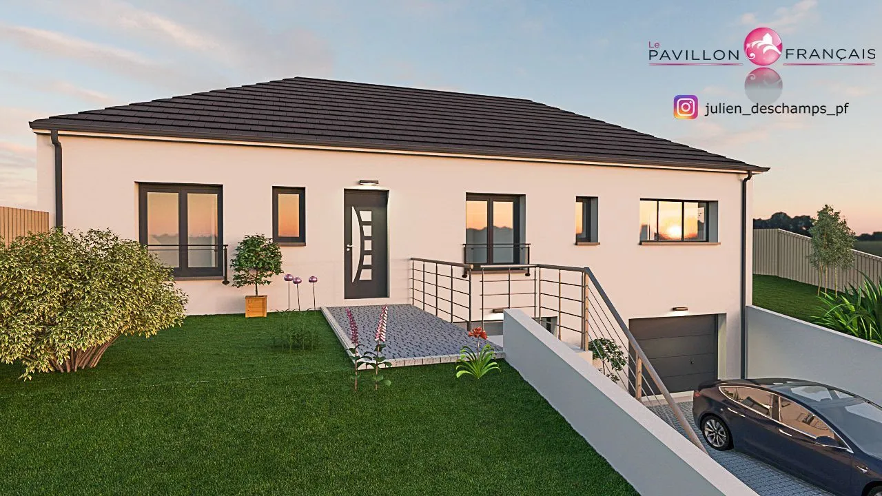 Maison neuve 140 m² à La Queue-les-Yvelines (78940)