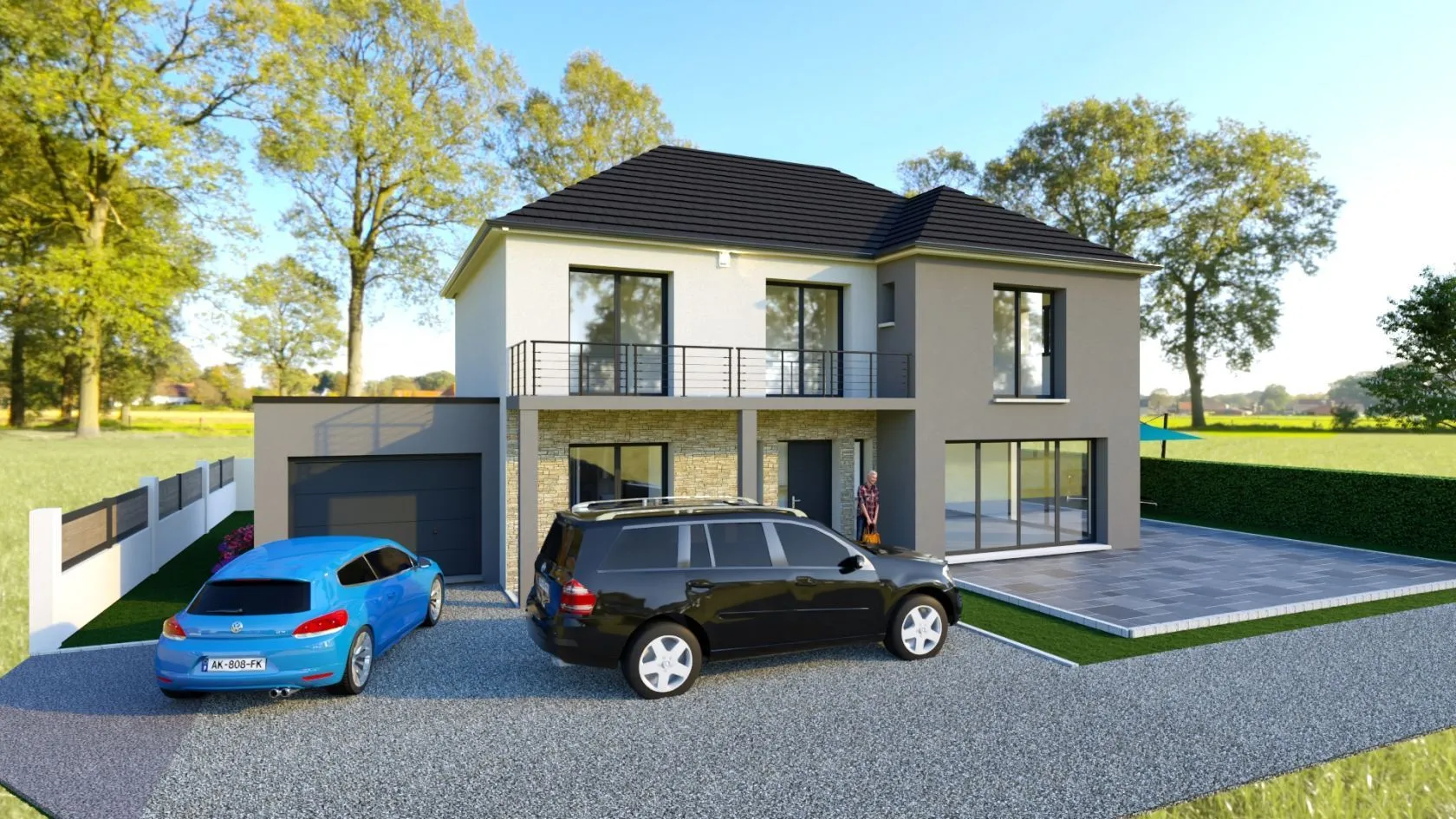 Terrain à bâtir 433 m² à Bréval (78980)