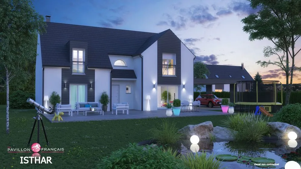 Terrain à bâtir 357 m² à Orgeval (78630)