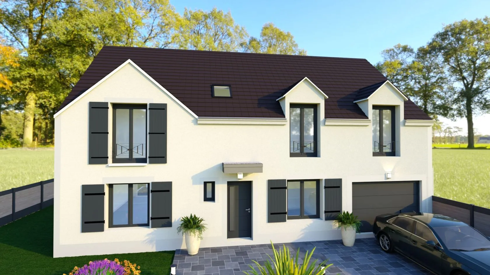Terrain à bâtir 400 m² à Mézy-sur-Seine (78250)