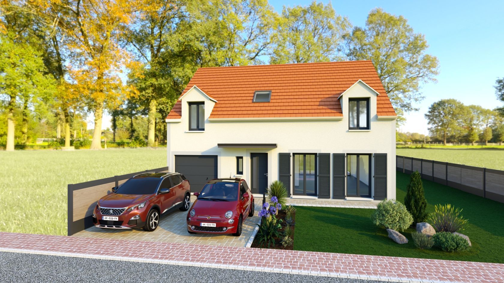 Terrain à bâtir 277 m² à Maulette (78550)