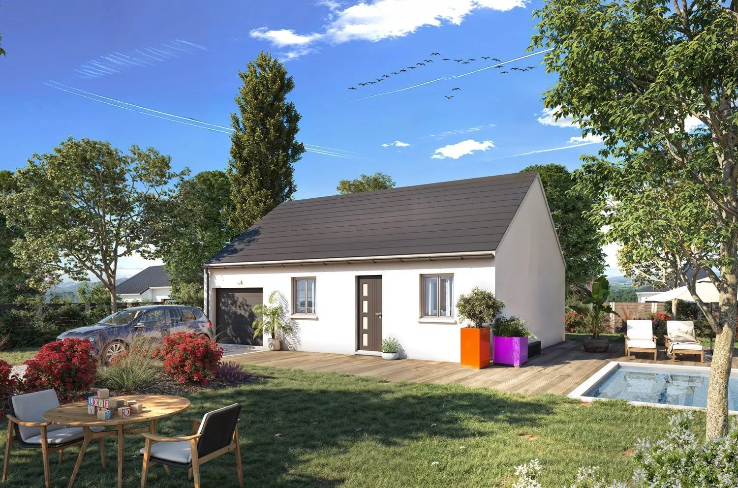 Maison neuve à Limay