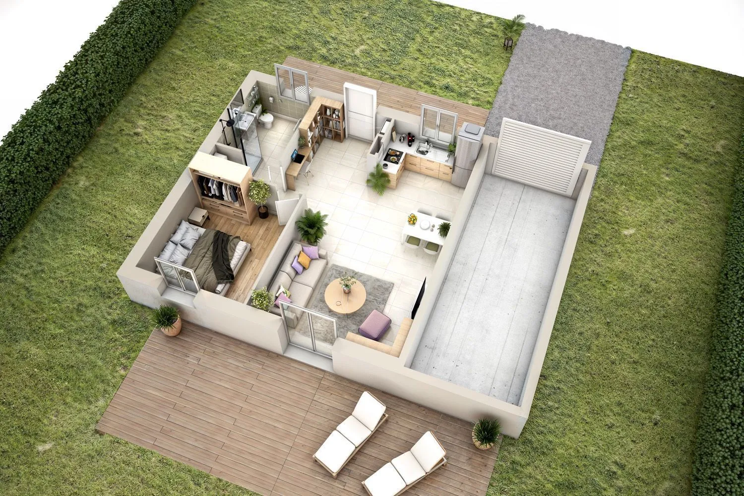 Maison neuve 49 m² à Chambly (60230)