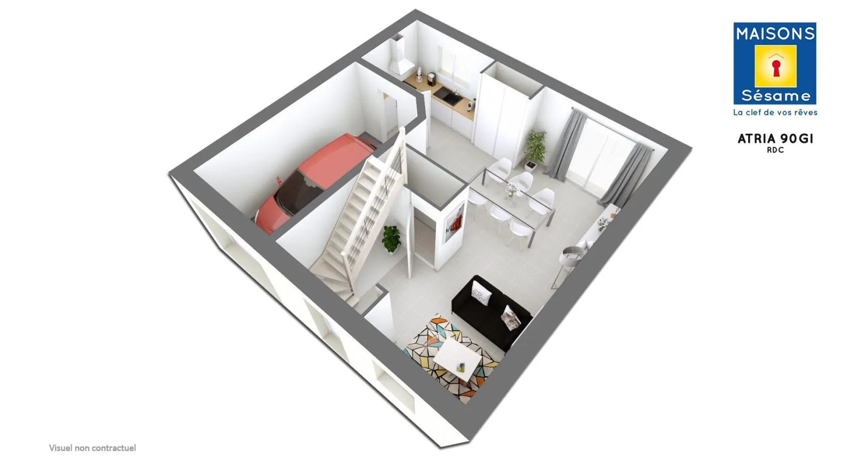Maison neuve 87 m² à Bezons (95870)