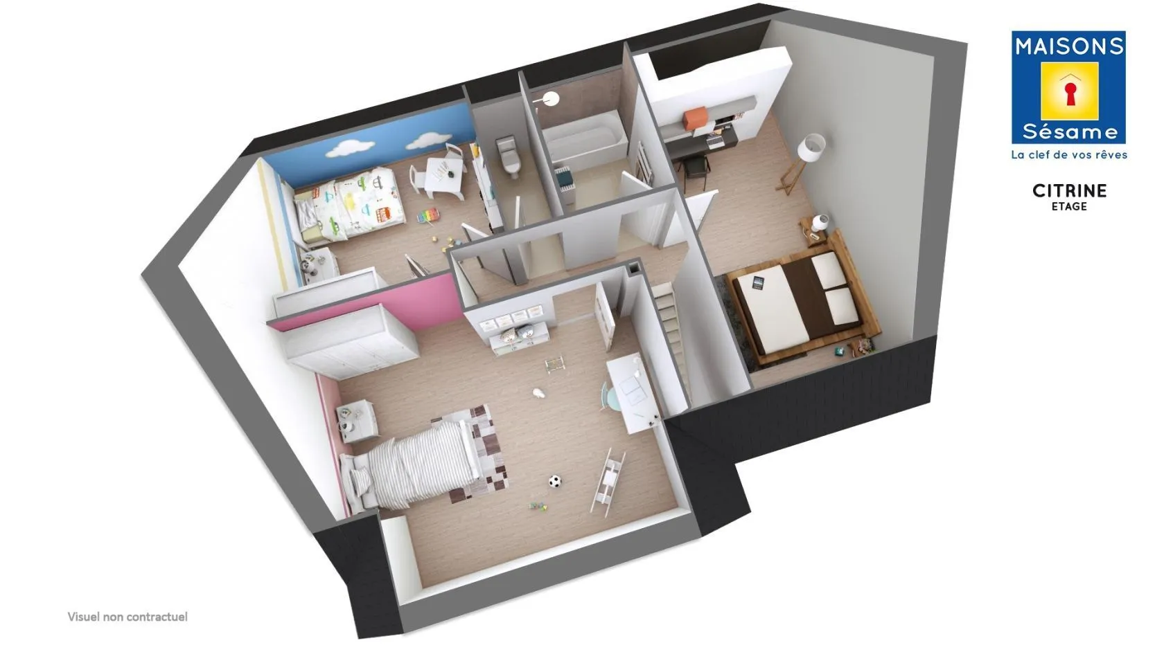Maison neuve 97 m² à Boullay-les-Troux (91470)