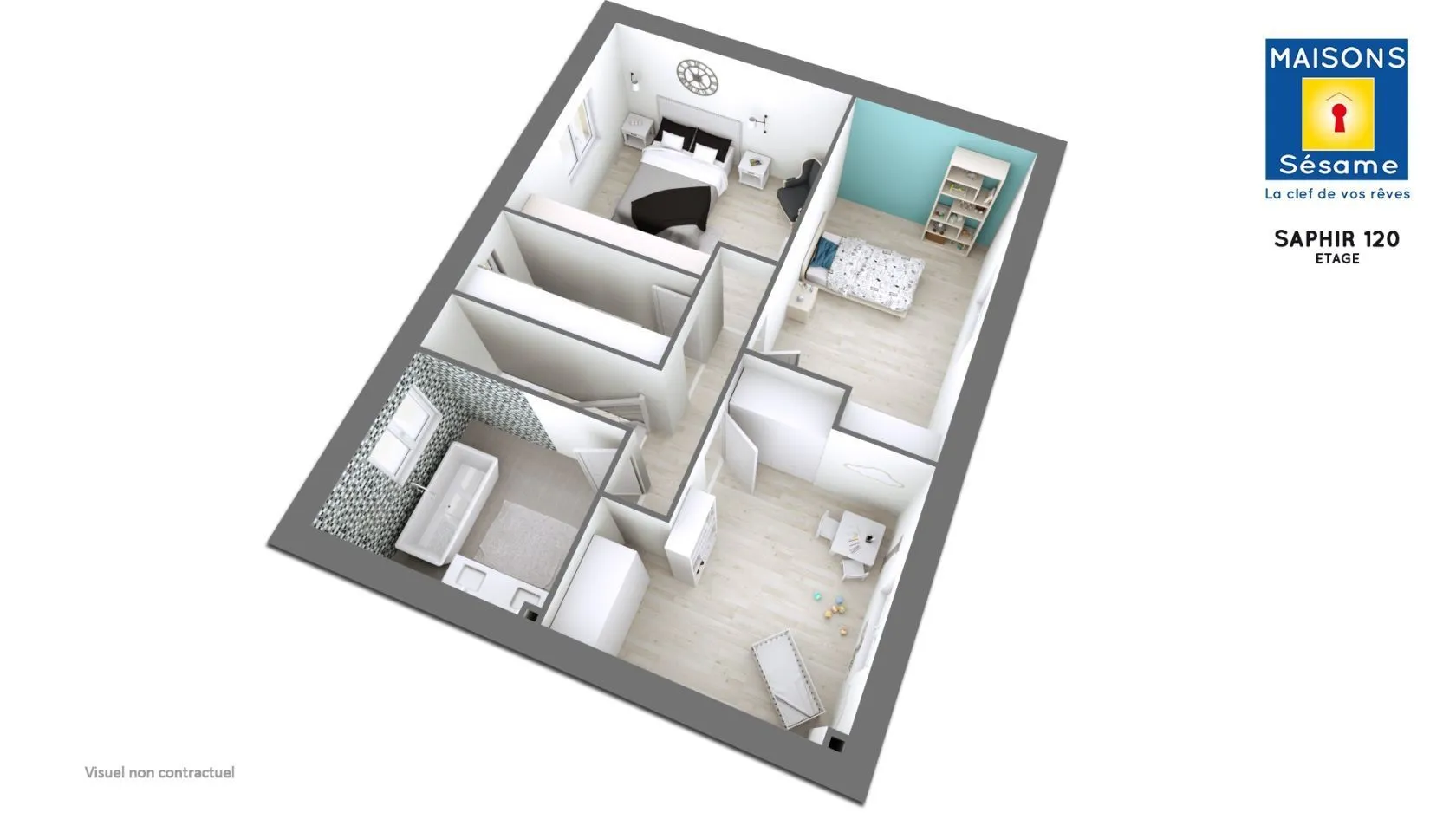 Maison neuve 117 m² à Toury (28310)