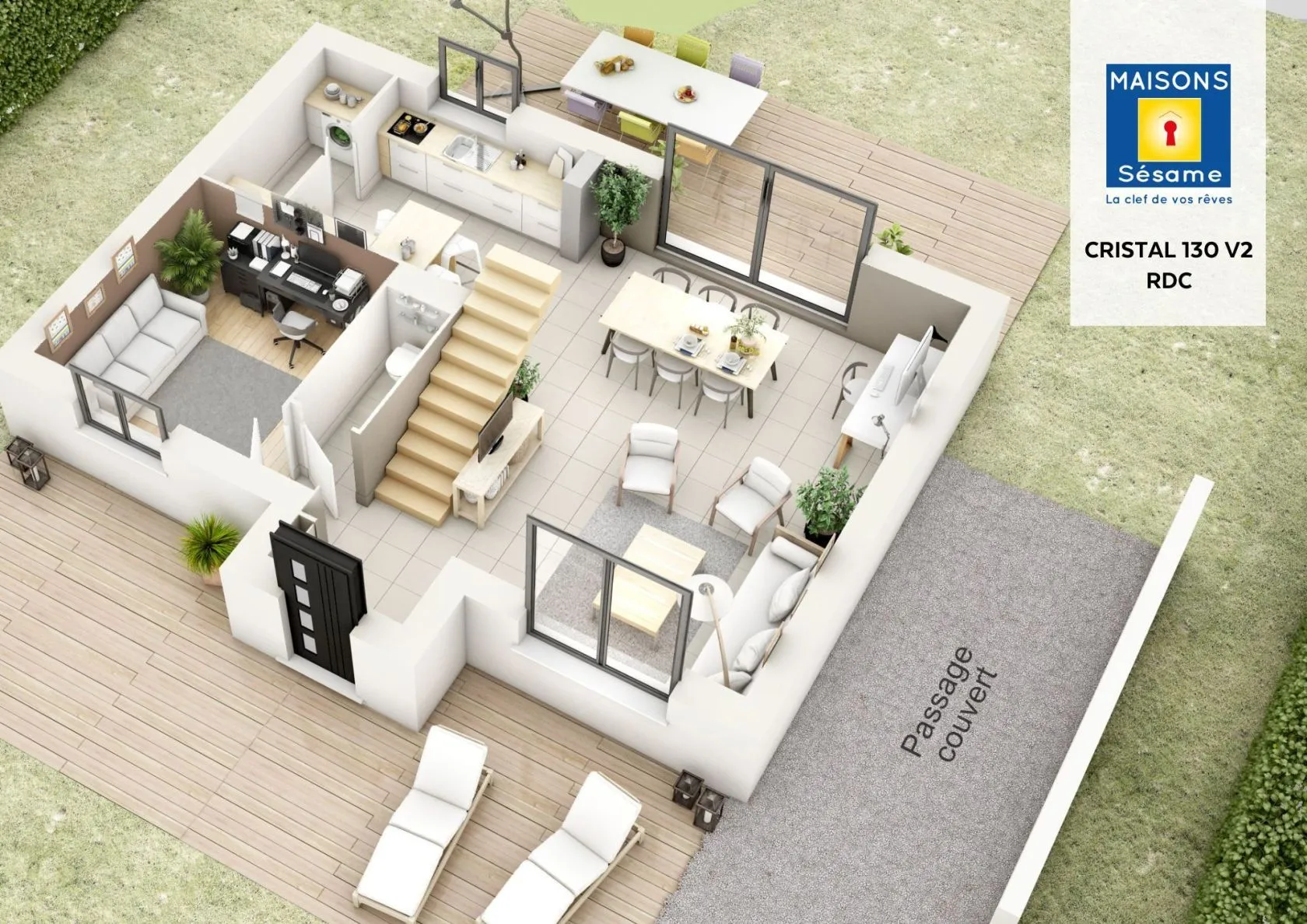 Maison neuve 131 m² à Savigny-le-Temple (77176)