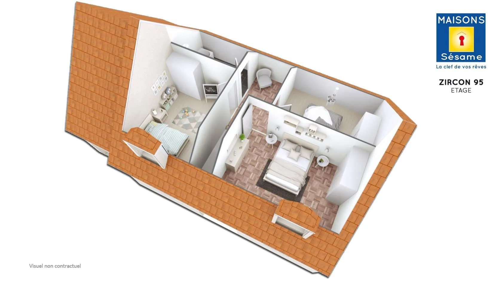 Maison neuve 95 m² à Viarmes (95270)
