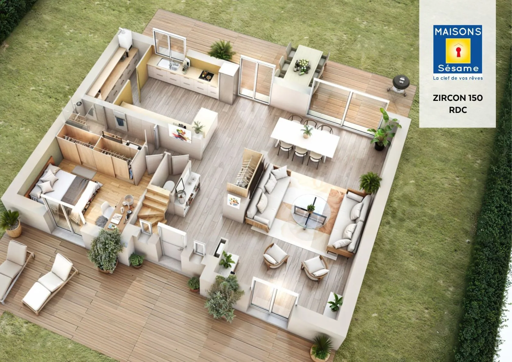 Maison neuve 149 m² à Jouy-le-Moutier (95280)