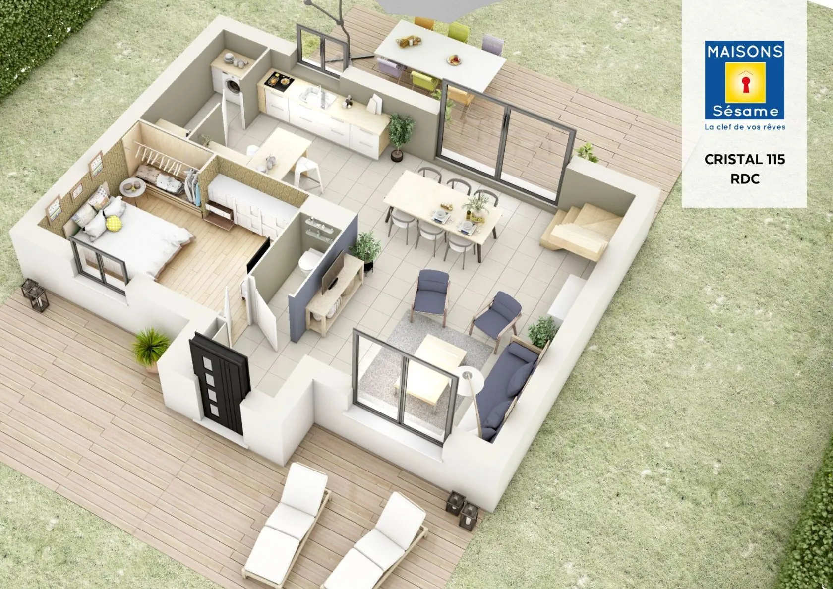Maison neuve 115 m² à Claye-Souilly (77410)