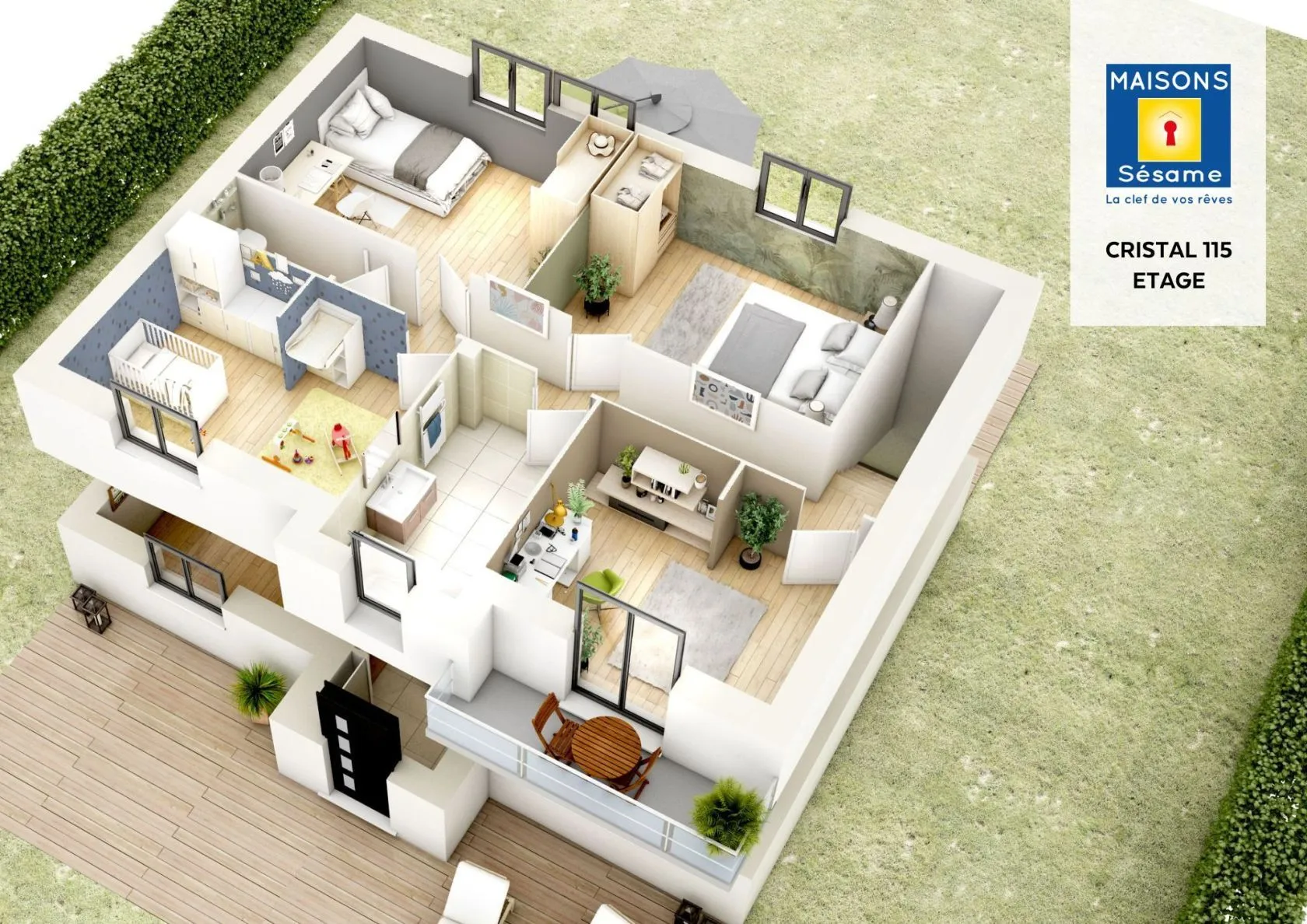 Maison neuve 115 m² à Claye-Souilly (77410)