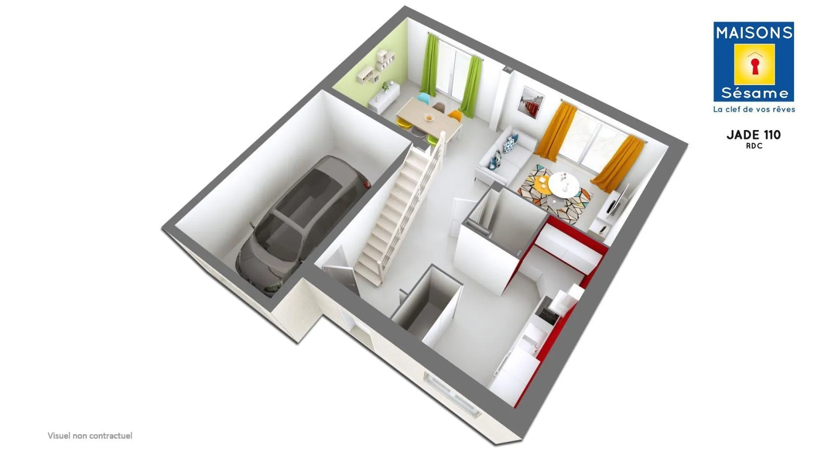 Maison neuve 108 m² à Esbly (77450)