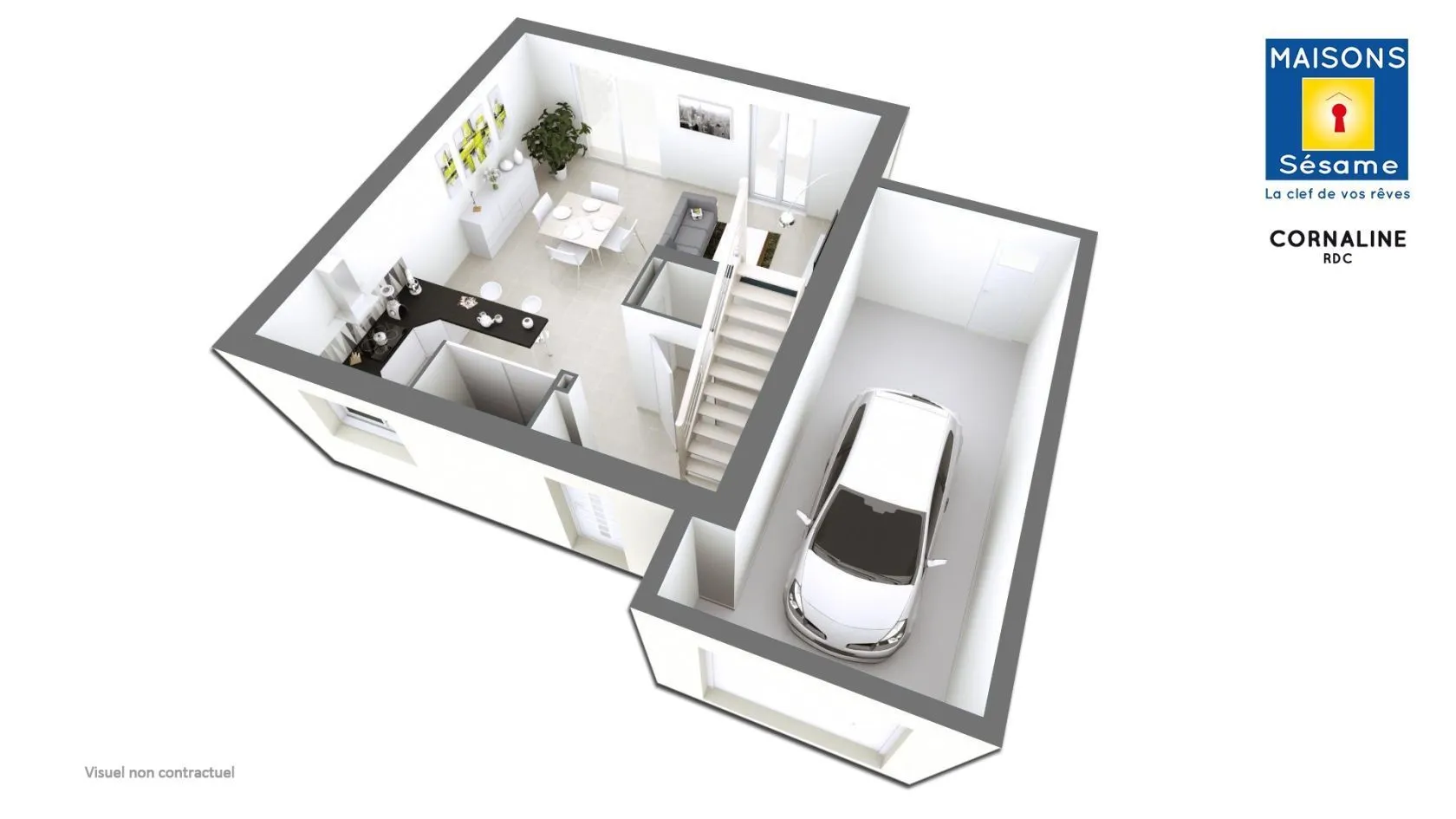 Maison neuve 87 m² à Éragny (95610)