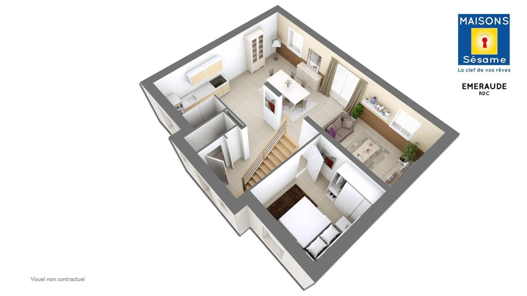 Maison neuve 117 m² à Quincy-sous-Sénart (91480)