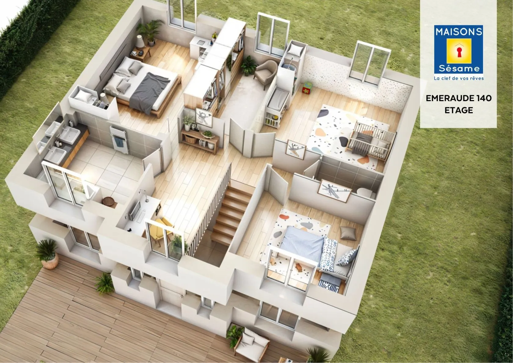 Maison neuve 139 m² à Neuville-sur-Oise (95000)
