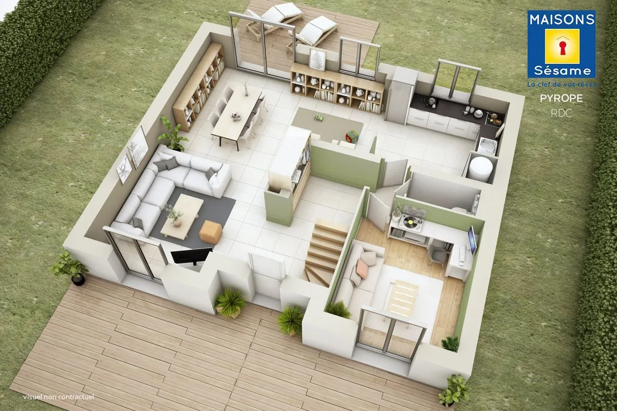 Maison neuve 148 m² à Taverny (95150)