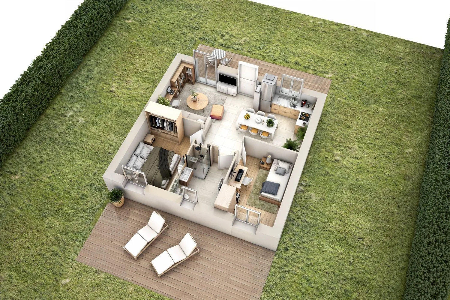 Maison neuve 49 m² à Compiègne (60200)
