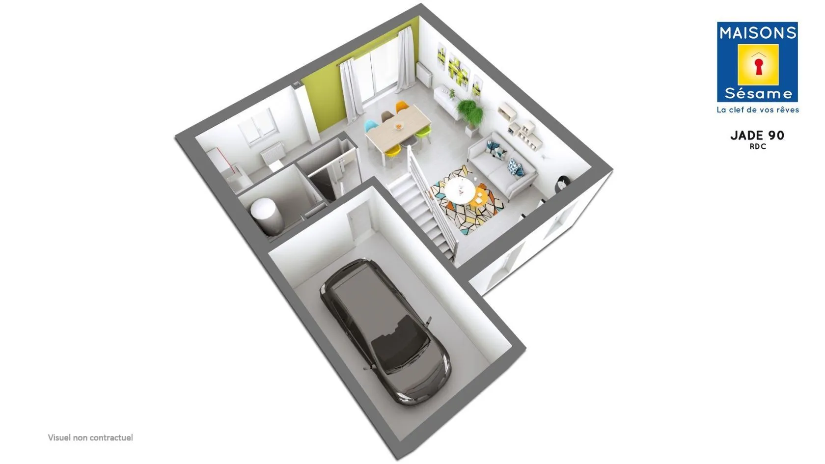 Maison neuve 88 m² à Mitry-Mory (77290)