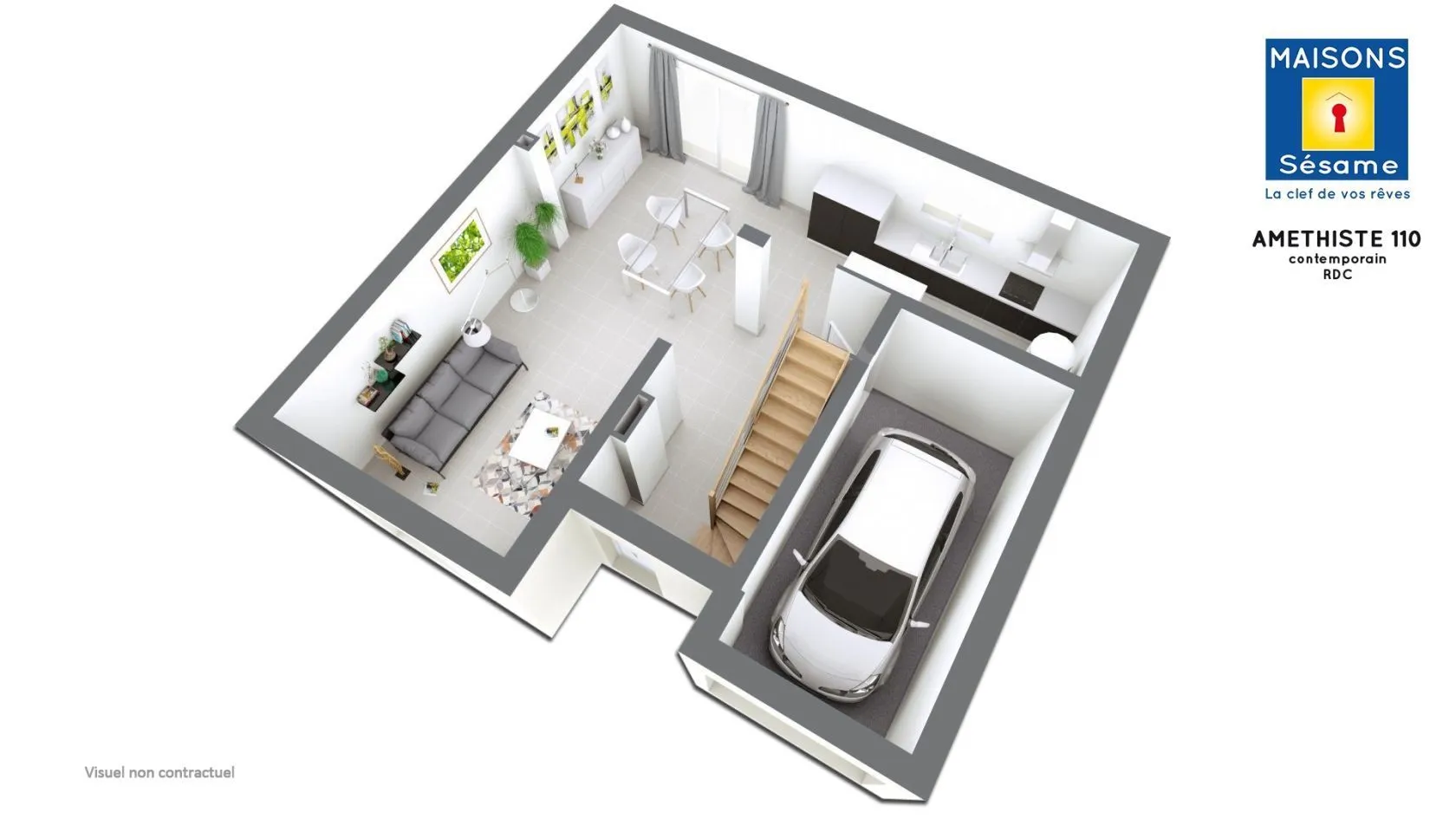 Maison neuve 110 m² à Saclay (91400)