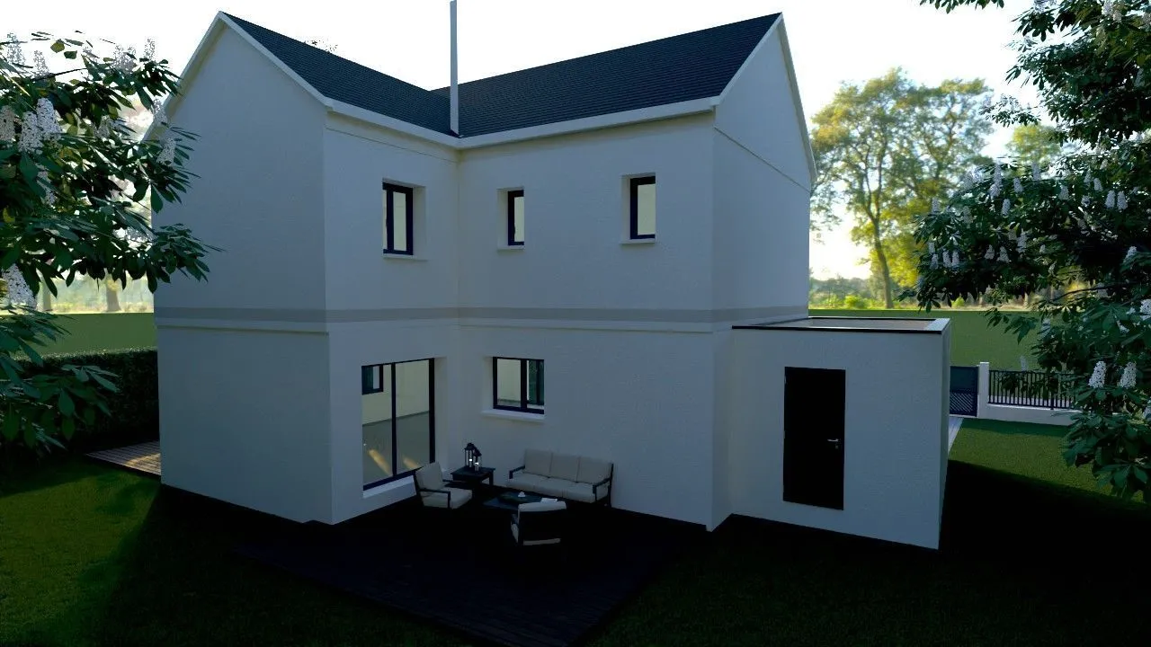 Maison neuve 132 m² à L'Isle-Adam (95290)
