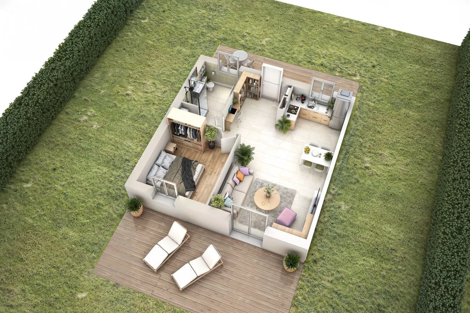 Maison neuve 49 m² à Barcy (77910)