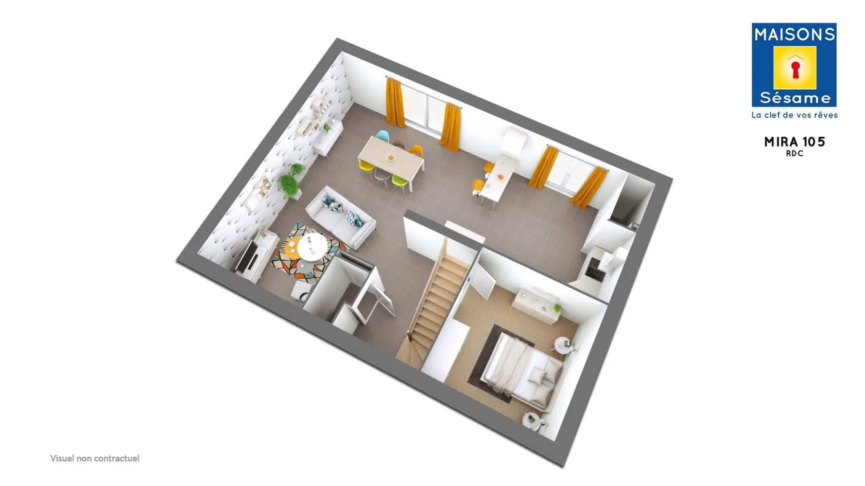 Maison neuve 103 m² à Guibeville (91630)