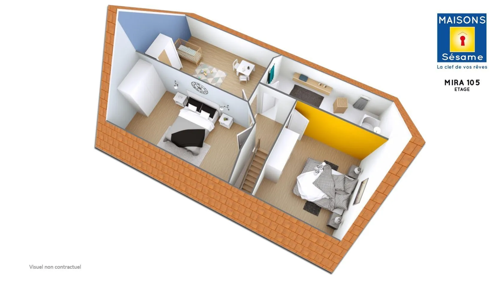 Maison neuve 103 m² à Guibeville (91630)