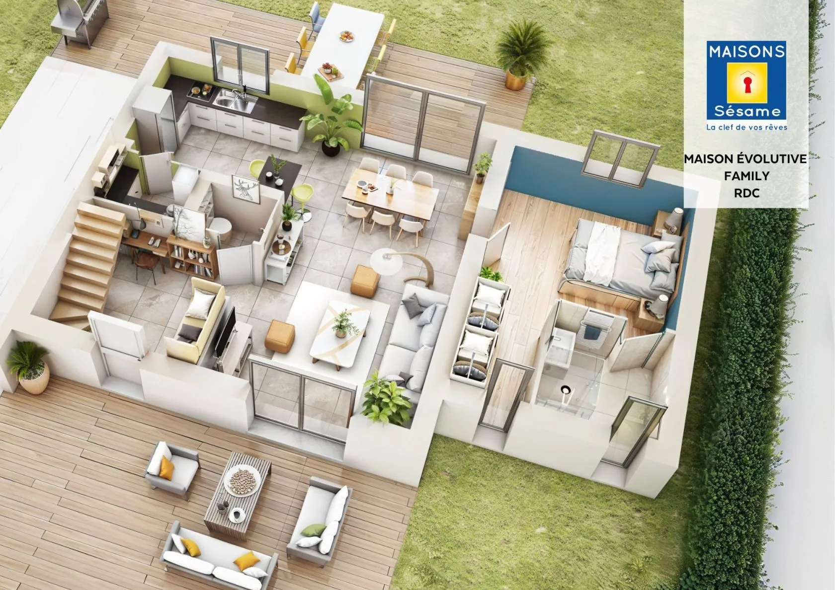 Maison neuve 107 m² à Cesson (77240)