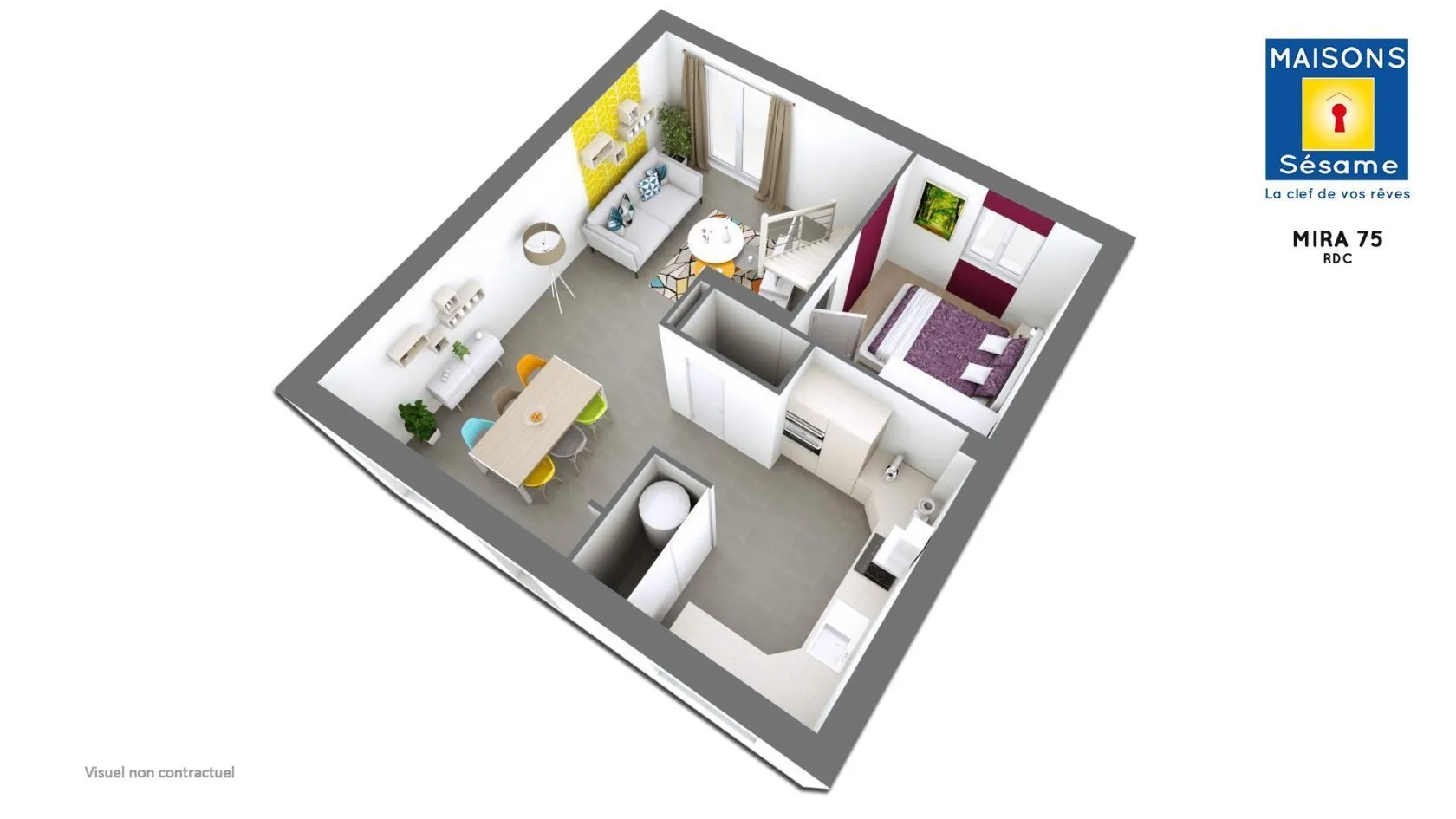 Maison neuve 80 m² à La Ferté-Alais (91590)
