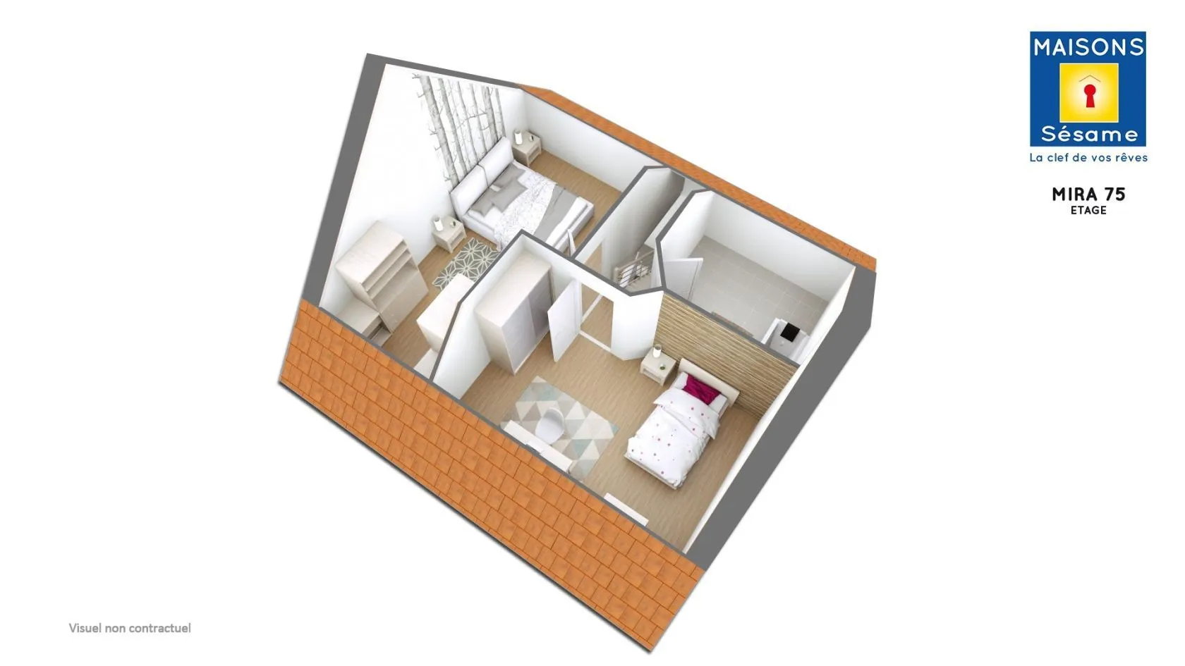 Maison neuve 80 m² à La Ferté-Alais (91590)