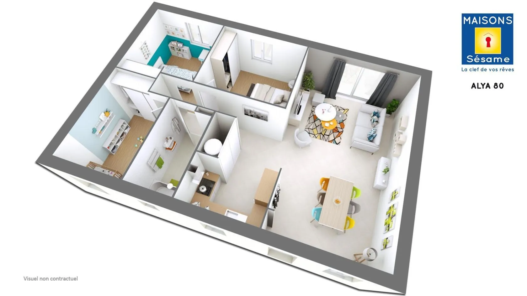 Maison neuve 79 m² à Mary-sur-Marne (77440)