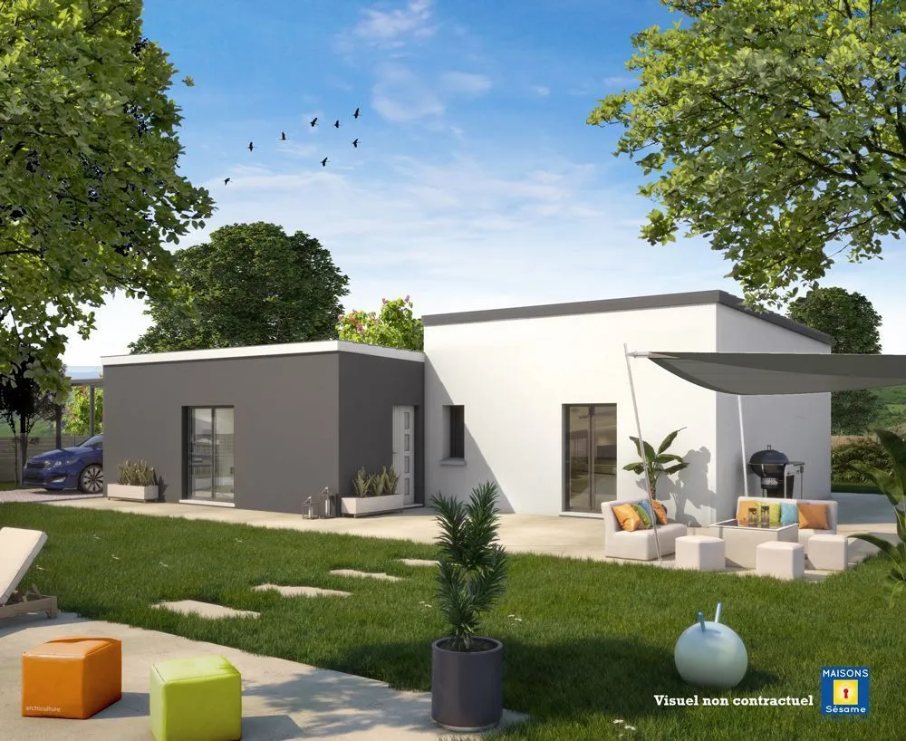 Maison neuve 117 m² à Boussy-Saint-Antoine (91800)