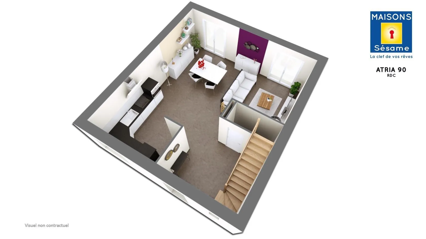 Maison neuve 77 m² à Voulangis (77580)