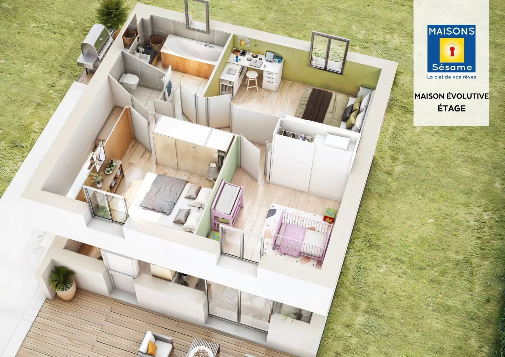 Maison neuve 86 m² à Salins (77148)