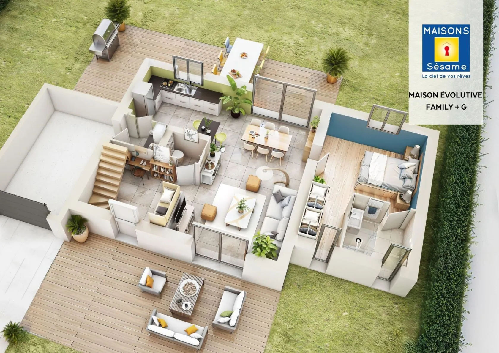 Maison neuve 107 m² à Igny (91430)