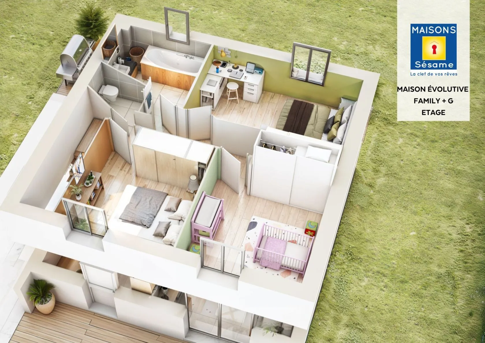 Maison neuve 107 m² à Igny (91430)