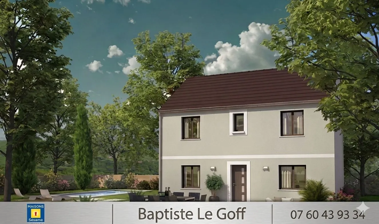 Maison neuve 102 m² à Lagny-sur-Marne (77400)